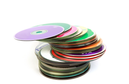 Stack of CDs Stack of CDs