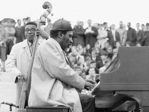 Thelonious Monk, from Library and Archives Canada via Wikimedia Commons