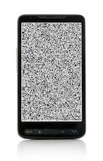 Smartphone with tv fuzz Smartphone with tv fuzz
