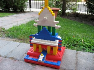 Lego temple