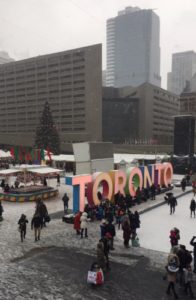 Nathan Phillips Square, Toronto, December 2016